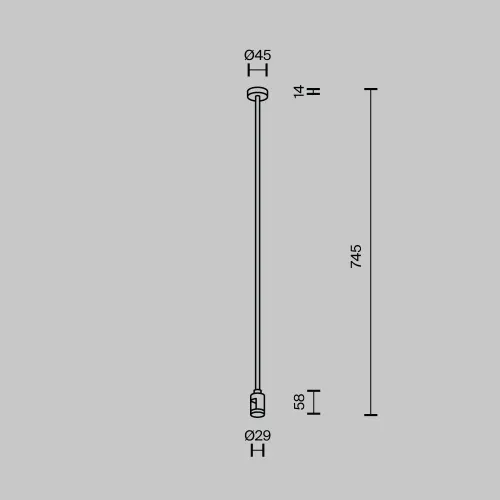 Комплектующие для трековой системы Technical TRA159С-S1-B  фото 2
